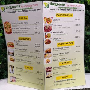 Menu pic2 at Healthy Bites in Pasay City