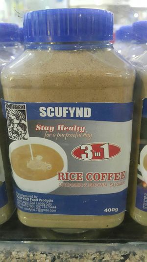 Rice coffee (you can buy there) at Healthy Bites in Pasay City