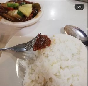 Sweet sour gluten 👍 at Healthy Bites in Pasay City