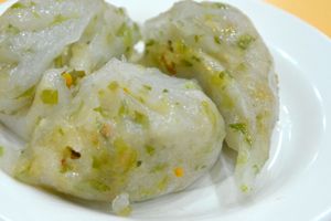 Dumplings at New Quan Yin Chay Vegetarian Food Garden in Metro Manila
