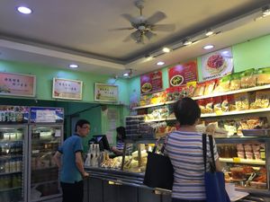 Inside - where you pay at New Quan Yin Chay Vegetarian Food Garden in Metro Manila