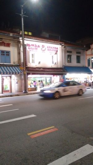 Hard to miss at Ananda Bhavan - 58 Serangoon Rd in Central Singapore