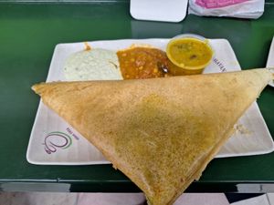 Masala dosa at Ananda Bhavan - 58 Serangoon Rd in Central Singapore