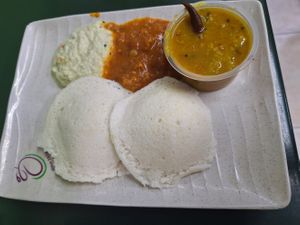 Idly at Ananda Bhavan - 58 Serangoon Rd in Central Singapore