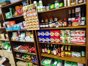 Some of the products at Ci Hang 慈航 in Central Singapore