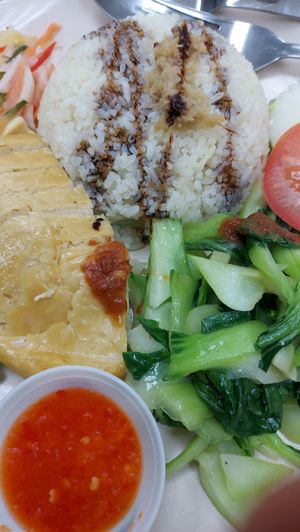 Veg G Rice at Ci Hang 慈航 in Central Singapore