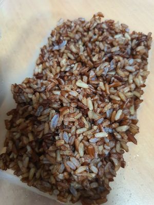 Brown rice ~ Circuit Breaker Period Phase 2 at Divine Realm 天运素食园 in Northeast Singapore