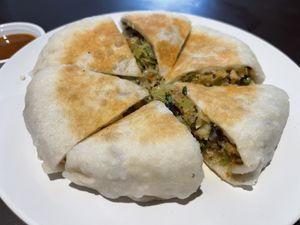 山东烧饼  at Divine Realm 天运素食园 in Northeast Singapore