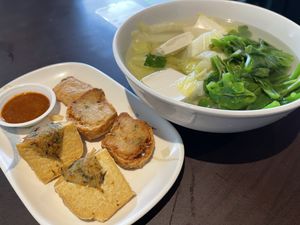 Yong Tau Foo  at Divine Realm 天运素食园 in Northeast Singapore
