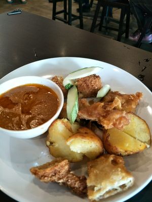 indian rojak at Divine Realm 天运素食园 in Northeast Singapore