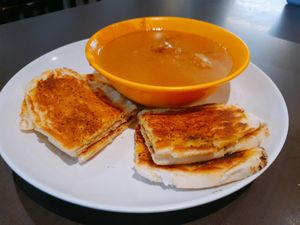 Rotijohn at Divine Realm 天运素食园 in Northeast Singapore