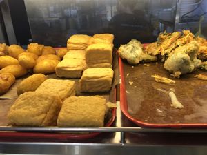 indian rojak ingredients 👍🏻👍🏻👍🏻 at Divine Realm 天运素食园 in Northeast Singapore