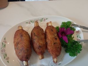 Vietnamese style potato roll at Fo You Yuan 佛有缘 in Central Singapore