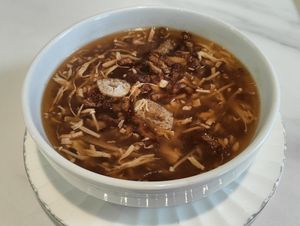 veg shark's fin soup at Fo You Yuan 佛有缘 in Central Singapore
