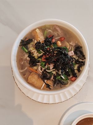 Heng Hua Lor Mee #Veganuary at Fo You Yuan 佛有缘 in Central Singapore