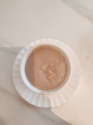 Yam Paste w Gingko #Veganuary at Fo You Yuan 佛有缘 in Central Singapore