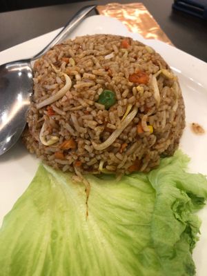 Sambal Fried Rice  at Greenland Vegetarian Restaurant 菩提林 in Northeast Singapore