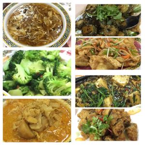 yes,  i love the mock shark fins soup at Happy Realm Vegetarian in Central Singapore