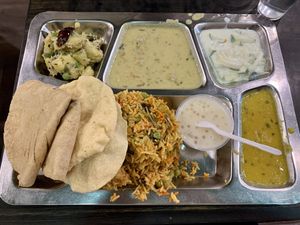 Vegetable briyani is delicious and super generous serving  at Komala Vilas - Serangoon Rd in Central Singapore