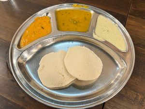 idli  at Komala Vilas - Serangoon Rd in Central Singapore