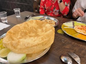 poori  at Komala Vilas - Serangoon Rd in Central Singapore