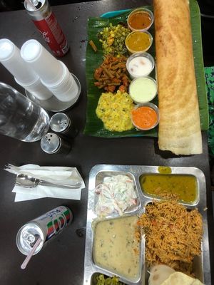 Dosa love  at Komala Vilas - Serangoon Rd in Central Singapore