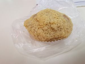 芋头角非常的不好吃。。有个放很久的味道。。 at Kwan Im Vegetarian 東南亞觀音素食舘 in Central Singapore