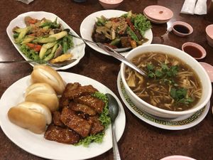 Nice 👍🏻 set meal for 2-3 pax @ $58. at Kwan Im Vegetarian 東南亞觀音素食舘 in Central Singapore