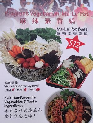 Hot pot at Kwan Im Vegetarian 東南亞觀音素食舘 in Central Singapore