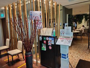 Entrance at Ling Zhi Restaurant 灵芝 - Orchard in Central Singapore