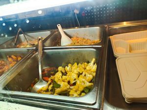 Dishes for bento at Ling Zhi Restaurant 灵芝 - Orchard in Central Singapore