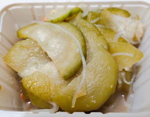 Loofah gourd at Ling Zhi Restaurant 灵芝 - Orchard in Central Singapore