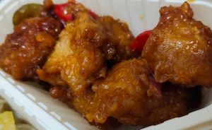 Mock meat at Ling Zhi Restaurant 灵芝 - Orchard in Central Singapore