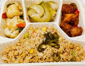 bento set lunch at Ling Zhi Restaurant 灵芝 - Orchard in Central Singapore