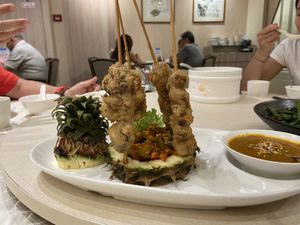satay  at Ling Zhi Restaurant 灵芝 - Orchard in Central Singapore