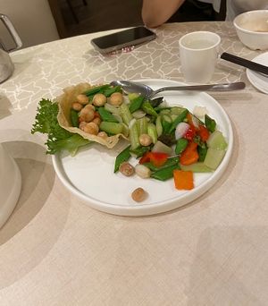 asparagus  at Ling Zhi Restaurant 灵芝 - Orchard in Central Singapore