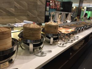 tea buffet at  Ling Zhi Restaurant 灵芝 - Novena in Central Singapore