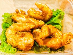 The prawn at Miao Yi 妙益素食楼 in Central Singapore