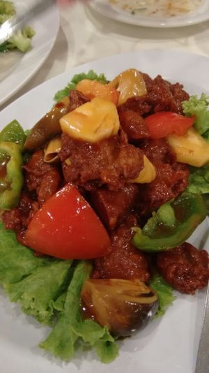 Sweet & sour at Miao Yi 妙益素食楼 in Central Singapore