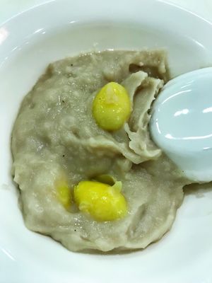Yam paste at Miao Yi 妙益素食楼 in Central Singapore