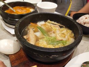 Signature hotpot fish slices at Nature Cafe 自然素食 - Bukit Merah in Central Singapore