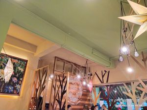 Christmas deco#1 at Nature Cafe 自然素食 - Bukit Merah in Central Singapore