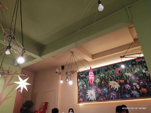 Christmas deco#2 at Nature Cafe 自然素食 - Bukit Merah in Central Singapore