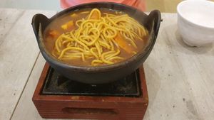 Hot pot beef noodle at Nature Cafe 自然素食 - Bukit Merah in Central Singapore