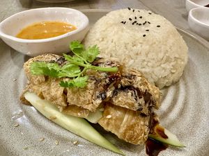 Vegan Chicken Rice 🍚   at Nature Cafe 自然素食 - Bukit Merah in Central Singapore