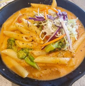 Creamy penne at Nature Cafe 自然素食 - Bukit Merah in Central Singapore