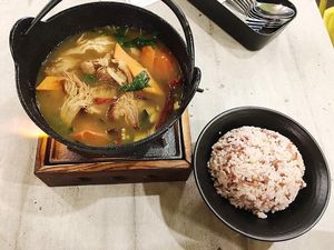Lion mane at Nature Cafe 自然素食 - Bukit Merah in Central Singapore