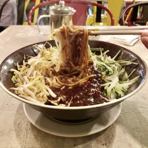 炸醬麵 at Nature Cafe 自然素食 - Bukit Merah in Central Singapore