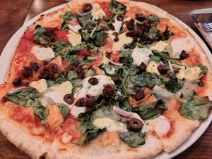 Mediterranean Pizza at Original Sin in Central Singapore