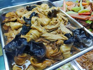 Black fungus and bean stick at Su Shi Piao Xiang 素食飘香 - Fortune Centre in Central Singapore